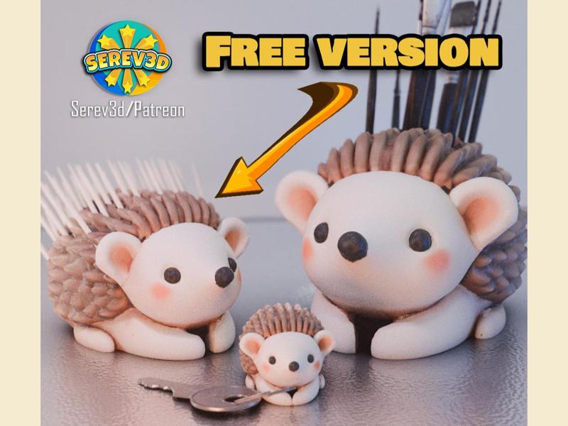 Cute Hedgehog Toothpick Holder