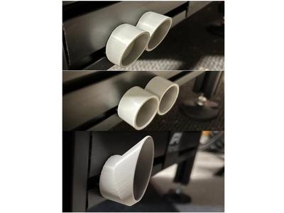 Exhaust Cover for Simrig 4040 Aluminum Profile