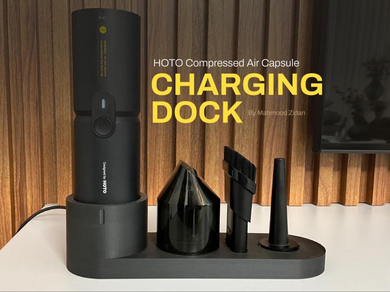 Hoto Compressed Air Capsule - Charging Dock