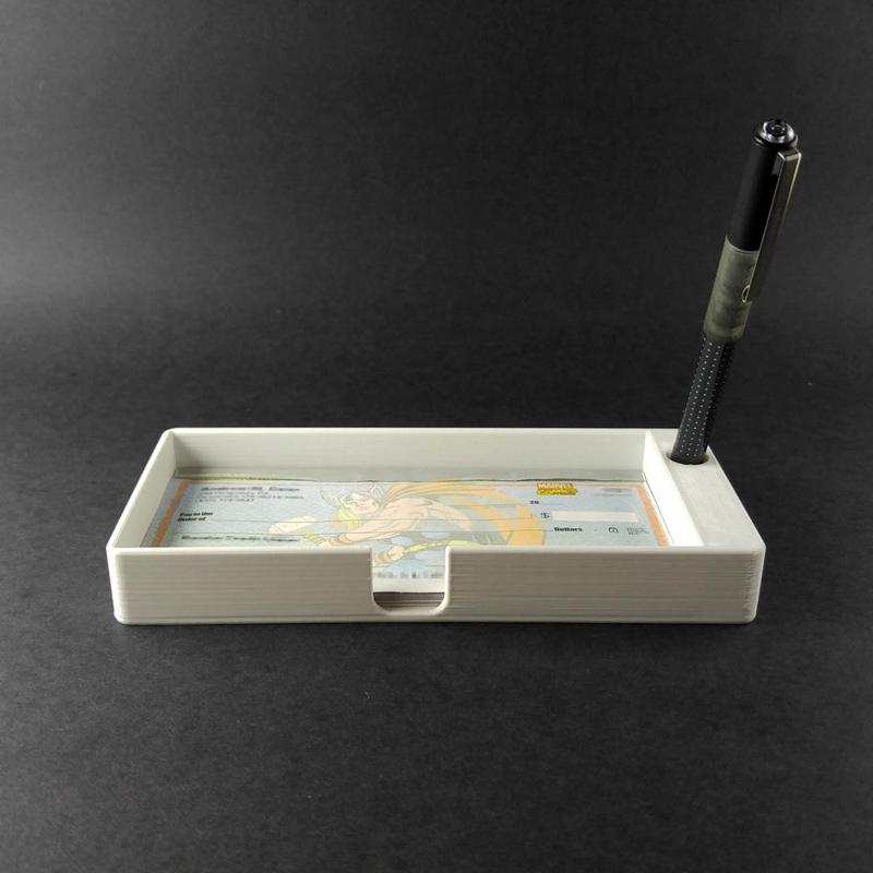 Checkbook & Pen Holder