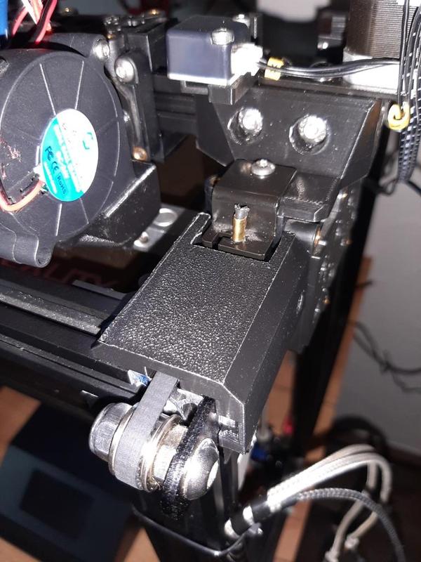 Ender 5 Plus End Stop + different Variants. (Front cross Bar Frame Delete, Exo Slide)