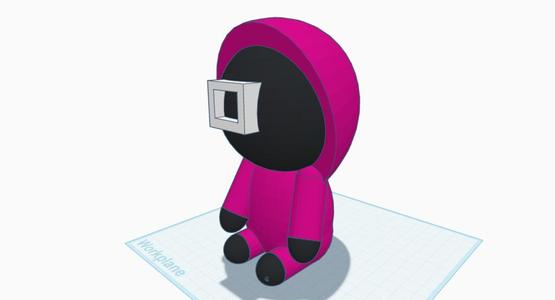 Squid Games Guard - Square