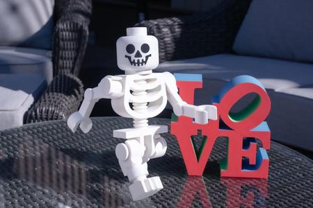 ? Skeleton Giant Minifigure (16") – Standalone Design! ?
