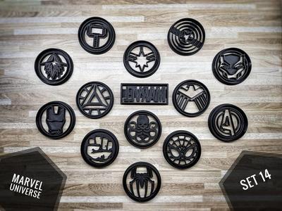 Marvel Cookie cutters