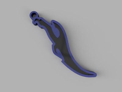 Baruk's dagger | Solo Leveling - Keychain