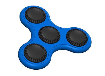 Generic fidget spinner model