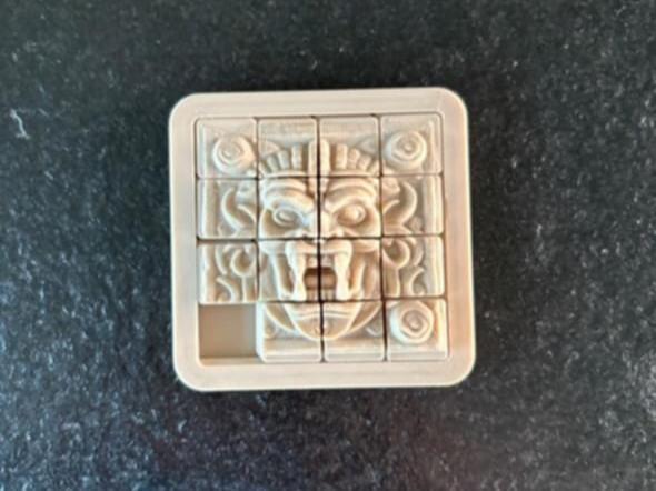 Mayan 3D Shift Puzzle
