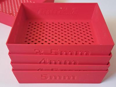 sieves round 2mm-5mm V2 (stackable)