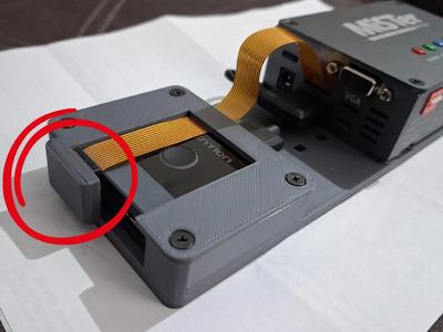 RetroCastle HDMI Ribbon Cable Covers for use with the 3D printable base