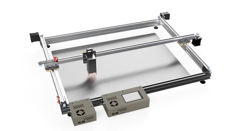 Case for MKS DLC32 V2.1 & optional LCD MKS TS35-R