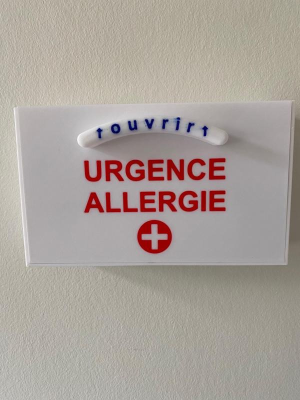 Boite pour injecteur à adrénaline