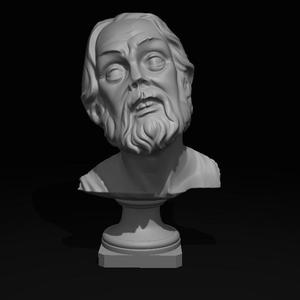 Busto San Matteo Scultura