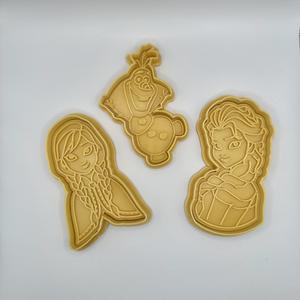 Frozen cookie cutter / stamp