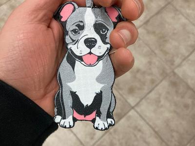 Keychain Pitbull 