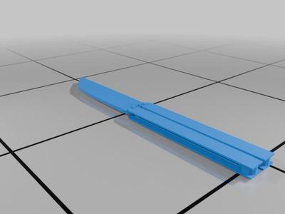 Print in place butterfly knife/bailsong