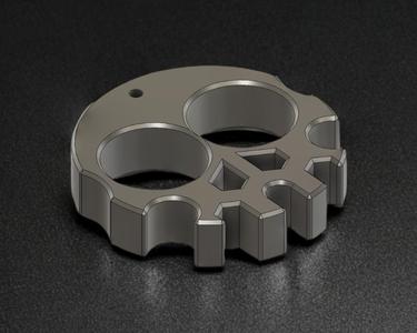 Skull Knuckle Duster Circler