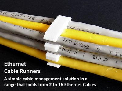 Ethernet Cable Runners