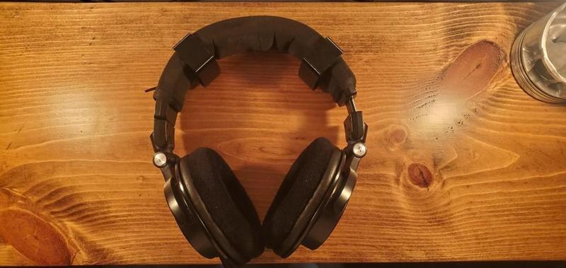 Comfort headrest pads for Audio Technica M50