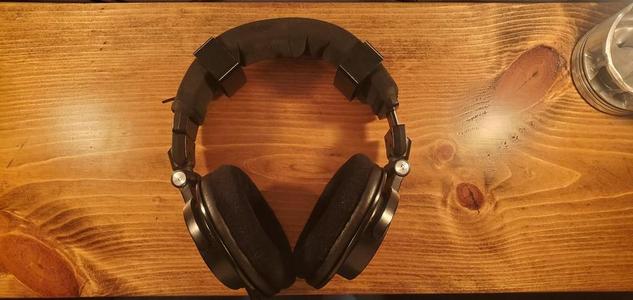 Comfort headrest pads for Audio Technica M50