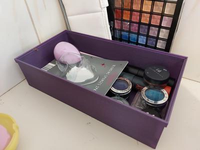 Makeup Organiser Storage Box - Stackable