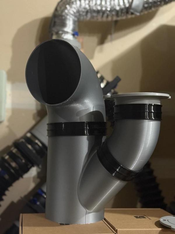 Complete 4” inch/100 mm Dust Collection Pipe Fittings and Accessories