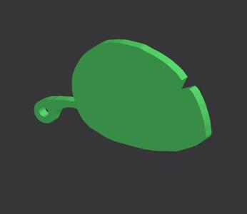 Leaf Keychain