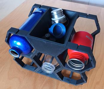 Top bin for Modular Wine Rack