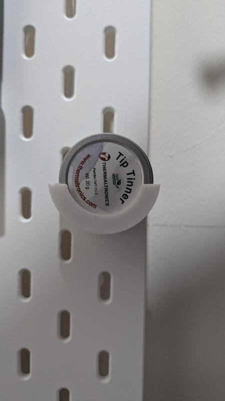 Skadis holder for tip tinner (Thermaltronics, 20 g)
