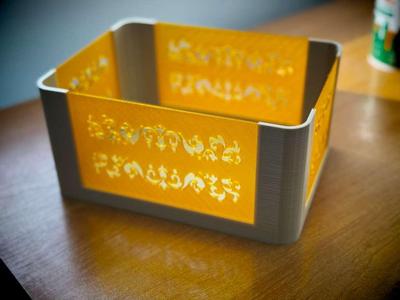 Spice bag box