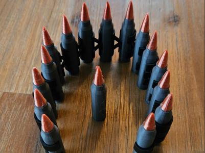 NATO Standard 7.62 Linked Ammo Belt