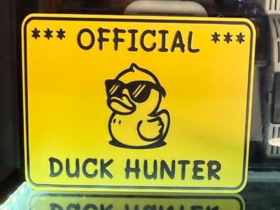 *** OFFICIAL DUCK HUNTER *** 