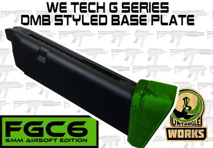 WE TECH G series, KJW KP13 KP17, AW VX:  DMB styled baseplate