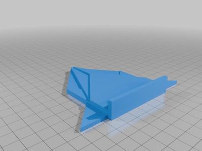 Folded Paper Space Fighter