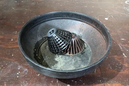 Additional Filter for Gutter Basin
