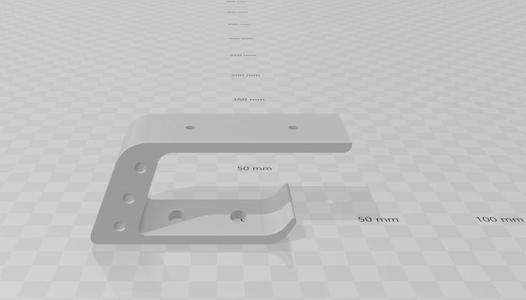Underdesk Headset Holder