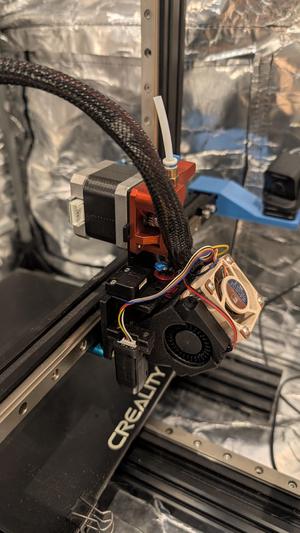 Ender 3 All in one: Linear Rail, Direct Extruder, Spider Hotend, CR Touch and G Sensor X Carriage