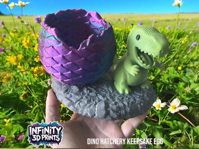 DINO HATCHERY KEEPSAKE EGG