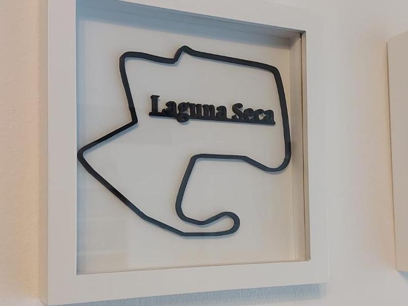 Laguna Seca Picture Frame