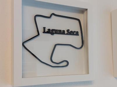Laguna Seca Picture Frame