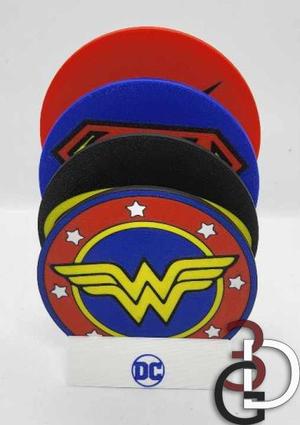 DC themed coaster holder