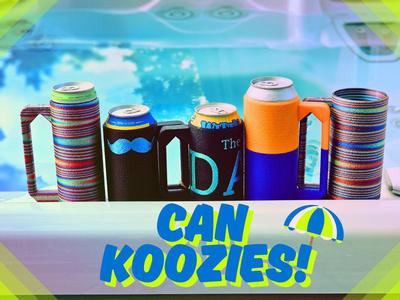 Can Koozies! (12oz, Slim 12oz, 16oz)