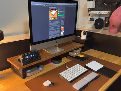 Dune Monitor Stand - Elevate Your Workspace
