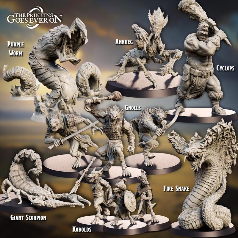 Creature Bundle - Purple Trail - Presupported