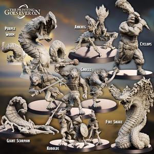 Creature Bundle - Purple Trail - Presupported