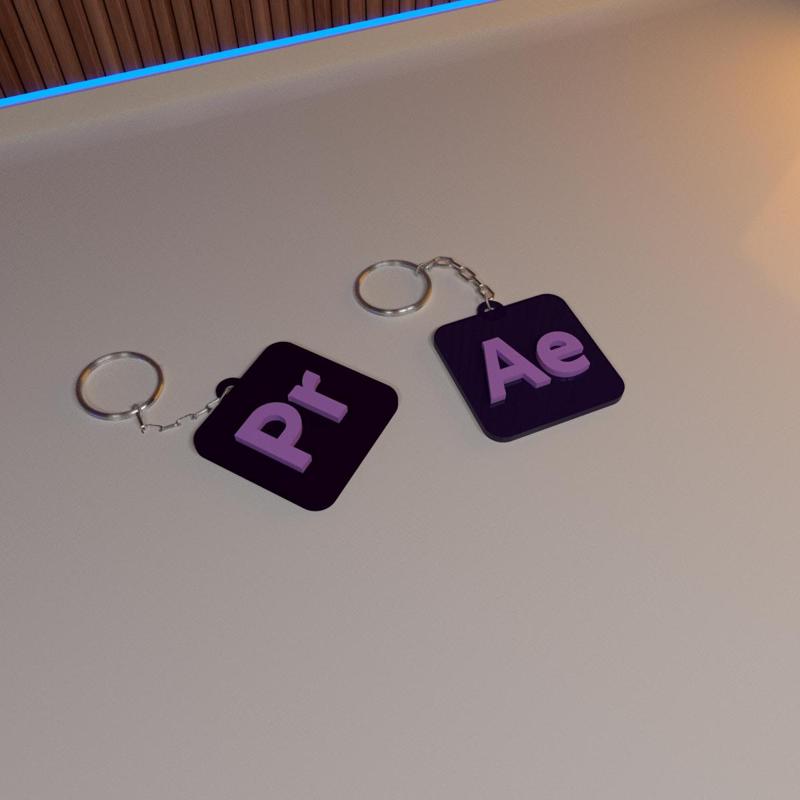 PREMIERE AND AFTER EFFECTS - KEYCHAIN
