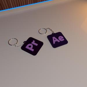 PREMIERE AND AFTER EFFECTS - KEYCHAIN