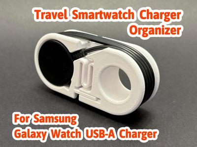 Travel Smartwatch Galaxy Watch 4 Charger Organizer