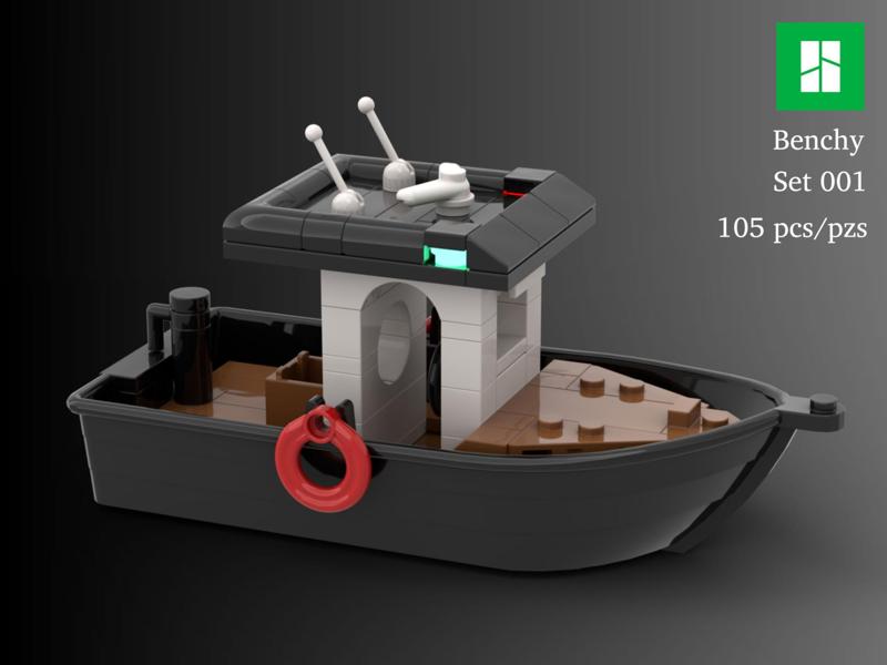 Brick Benchy Building Set.