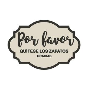 Por favor, quítese los zapatos