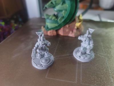 FHW Artillery Workerbot with Range finder